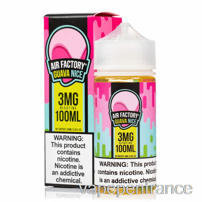 Goyave Agréable - Usine D'air - Stylo Vape 100 Ml 3 Mg